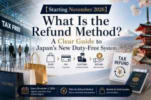 What Is Japan’s New Refund-Based Tax-Free Shopping System? Starting November 2026