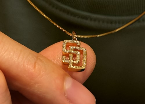 パドレスモデルのアップ着用画像