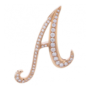 알파 이니셜 펜던트 [A] L 사이즈 [정품]