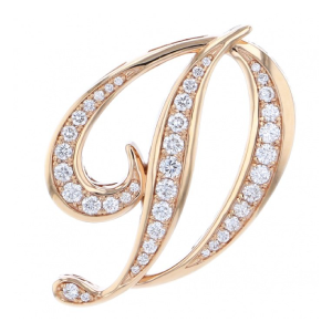 알파 이니셜 펜던트 [D] L 사이즈 [정품]