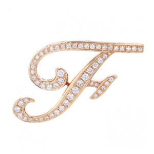 알파 이니셜 펜던트 [F] L 사이즈 [정품]