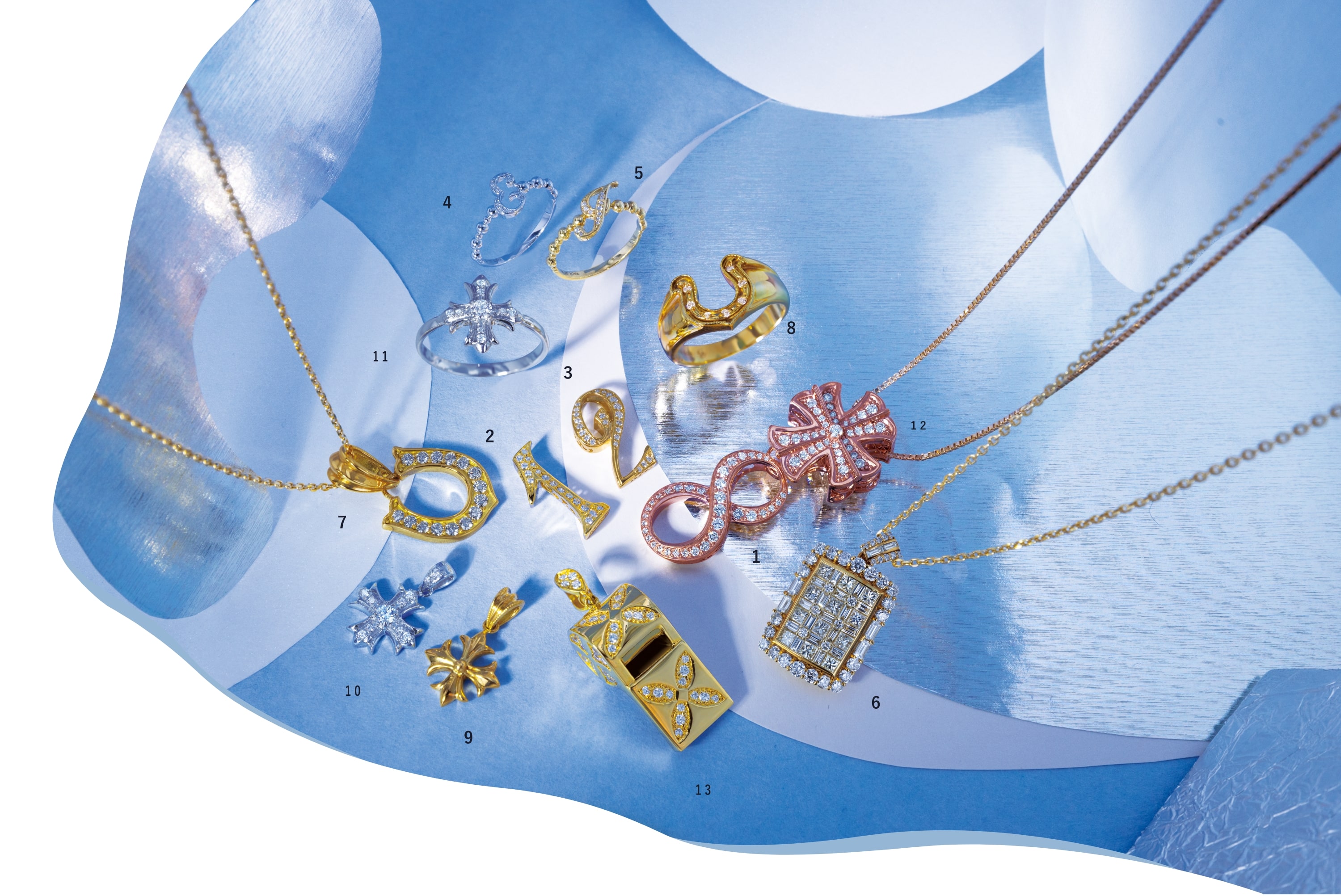 真冬に咲き誇る、ジュエリーの華たち