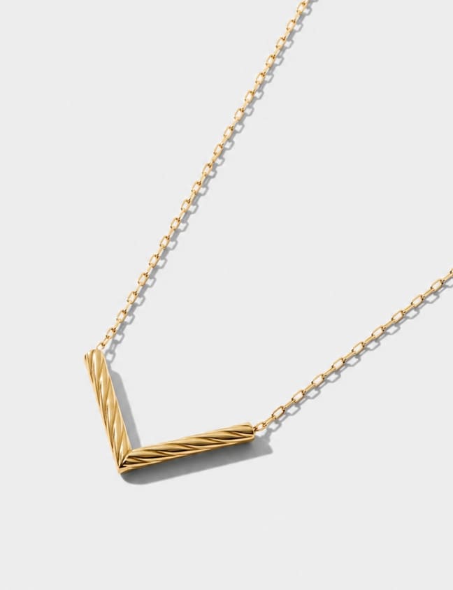 K18 Yellow Gold Zigane Necklace