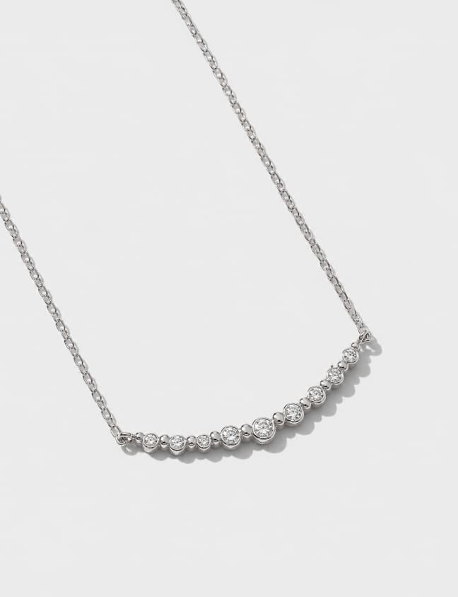 Platinum 900 Diamond Necklace