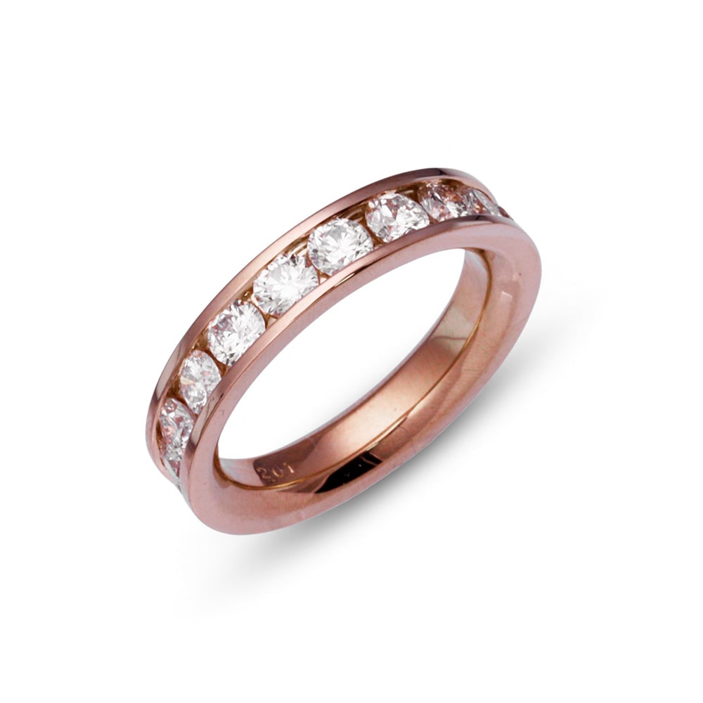 K18PG 玫瑰金钻石 OTHER 戒指永恒