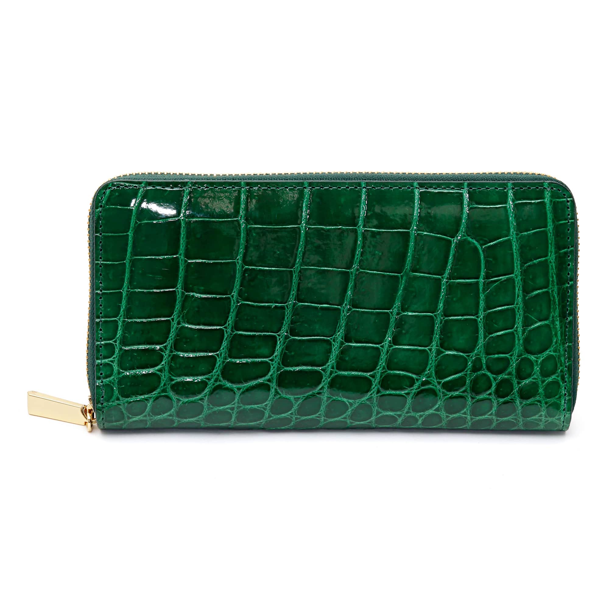 OTHER Round Wallet Cyprus (Dark Green) Shining Cut New Unisex