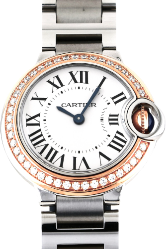 CARTIER バロンブルー 28MM