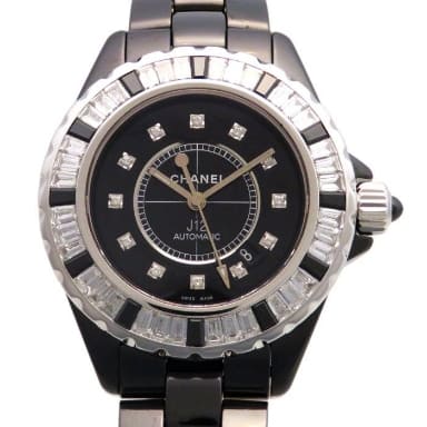 Chanel J12 38mm Diamond Bezel H3109