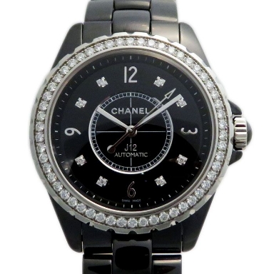 Chanel J12 38mm Diamond Bezel H3109