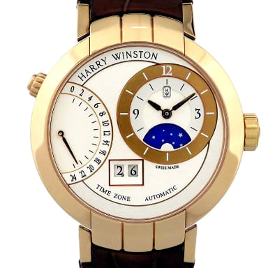 Harry Winston Premiere Excenter Timezone PRNATZ41RR001