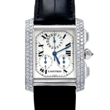 Cartier Tank Française LM Chronoreflex WE100451