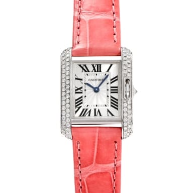 Cartier Tank Anglaise SM Diamond Bezel WT100015