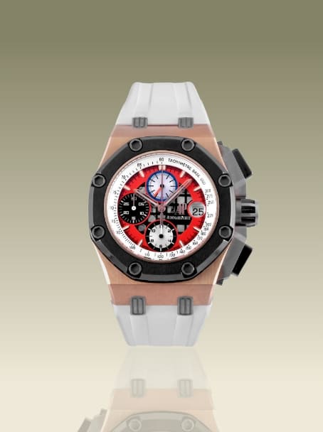 A photo of an Audemars Piguet watch