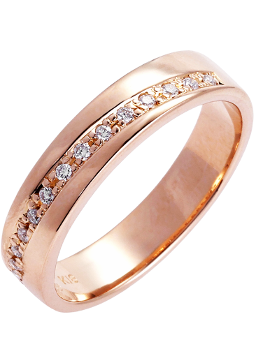 K18PG Diamond OTHER Ring Polyhymnia