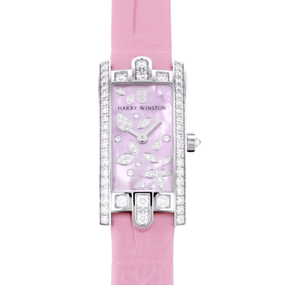 Harry Winston HARRY WINSTON Avenue C Mini Lily Cluster Pink AVCQHM16WW055