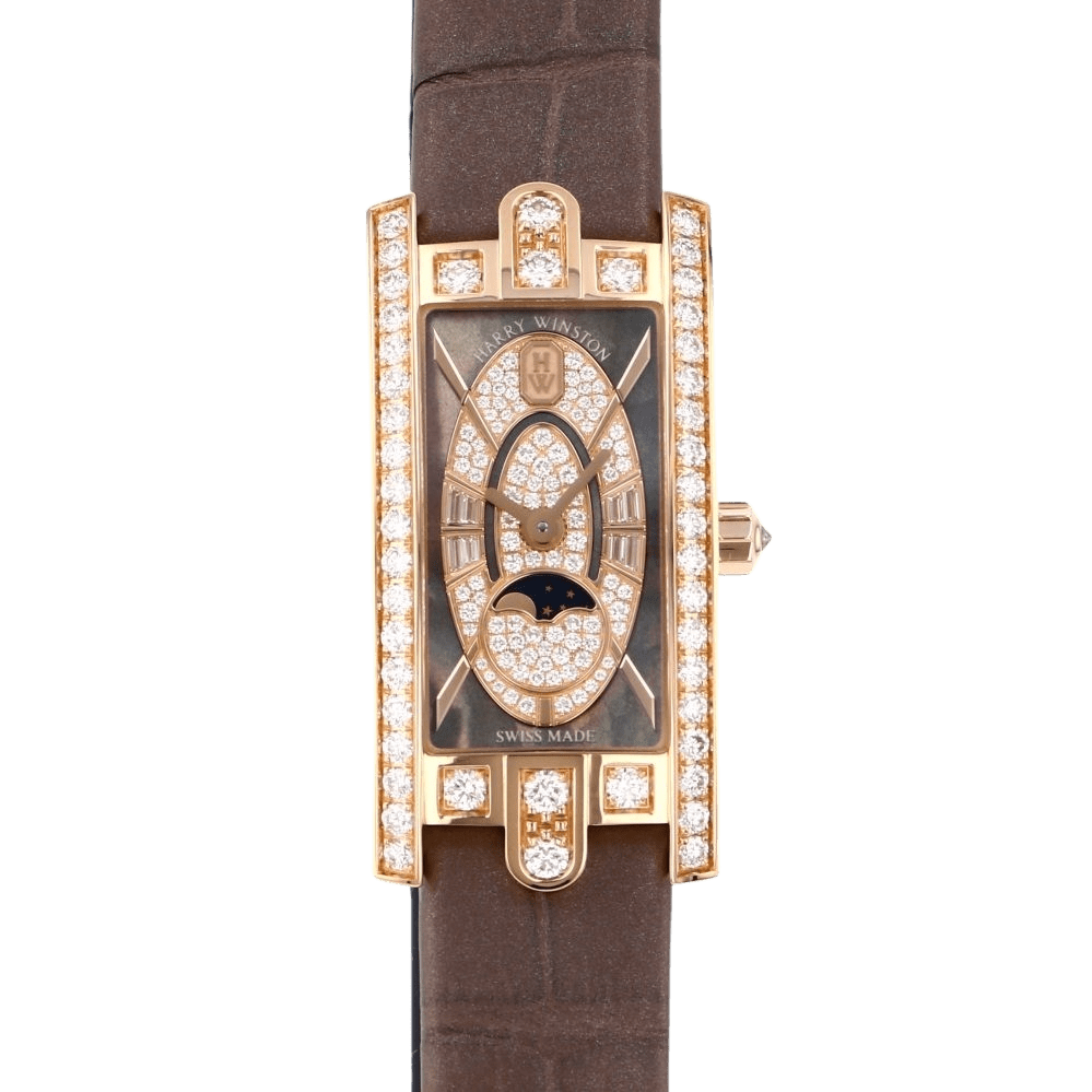 해리 윈스턴 HARRY WINSTON 애비뉴 C 미니 문 페이즈 AVCQMP16RR004