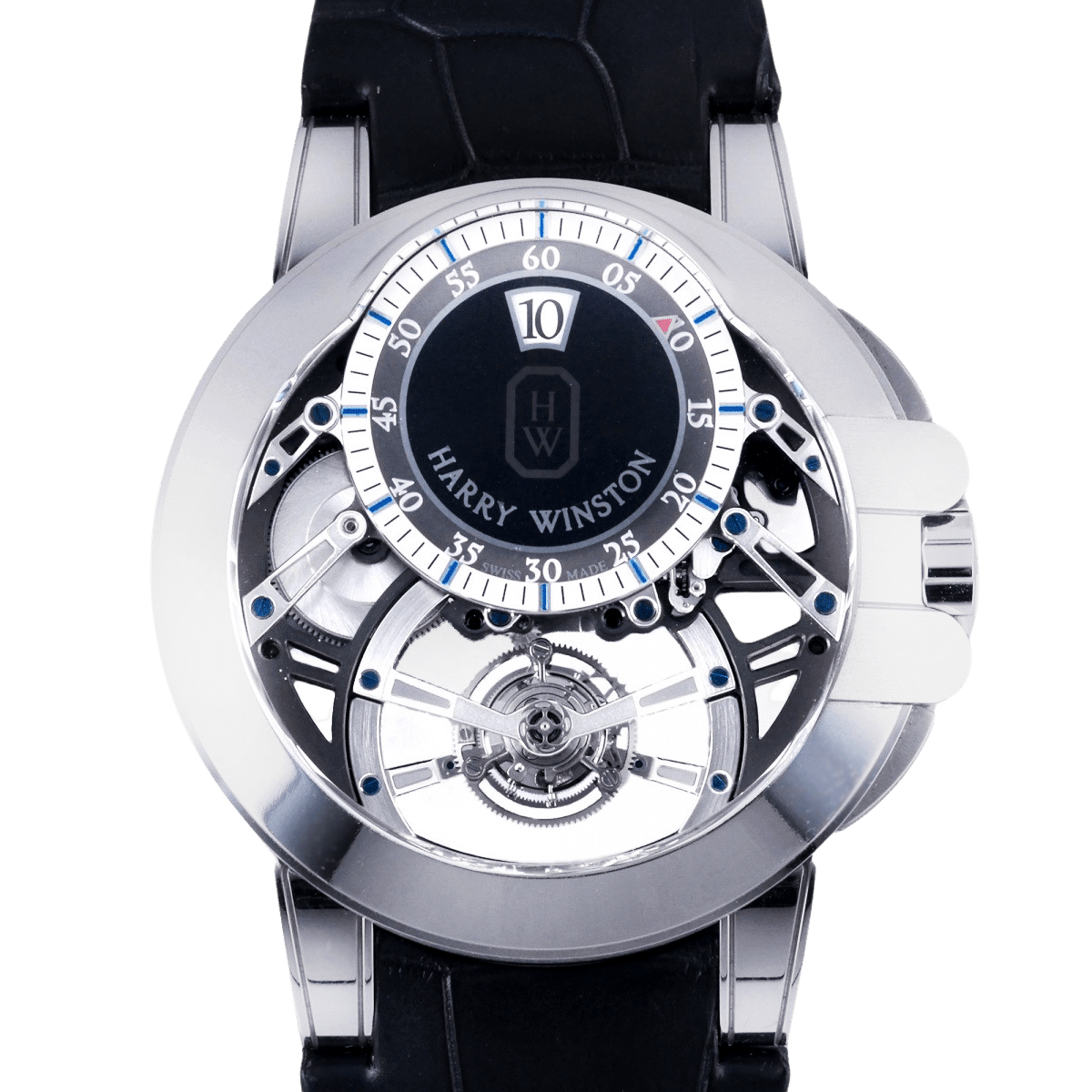 海洋陀飞轮跳时腕表 限量75枚 OCEMTJ45WW001