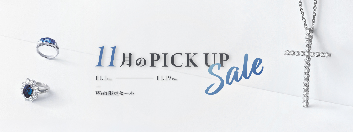 11月のピックアップセール