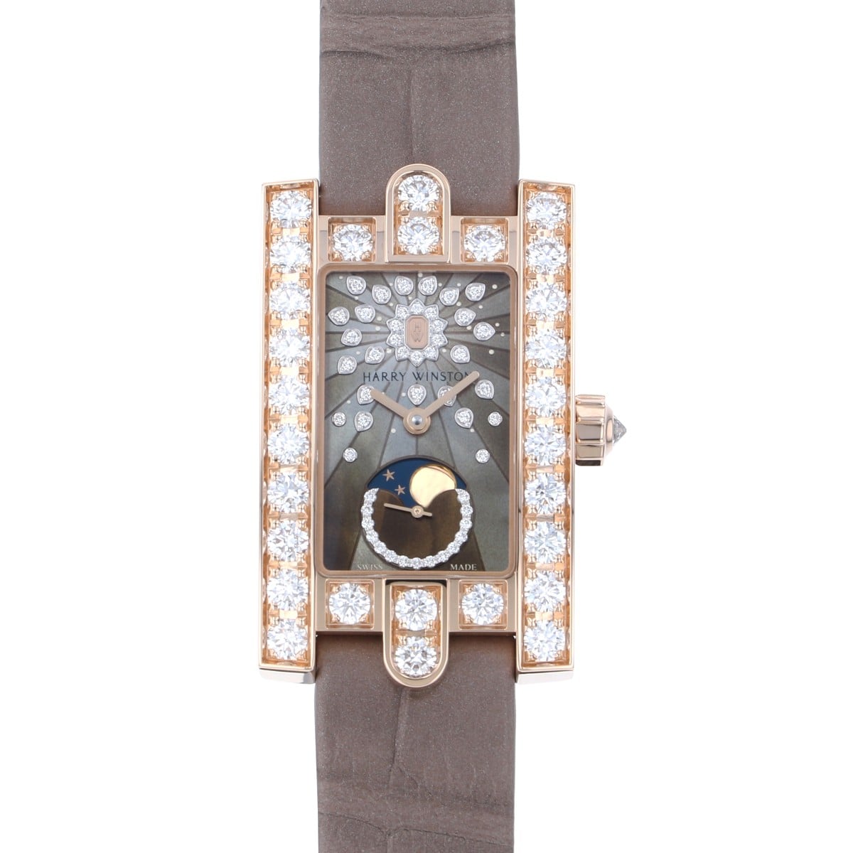 海瑞温斯顿 HARRY WINSTON Avenue 经典月相 AVEQMP21RR001