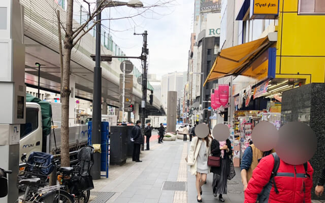 역에서 오시는 길