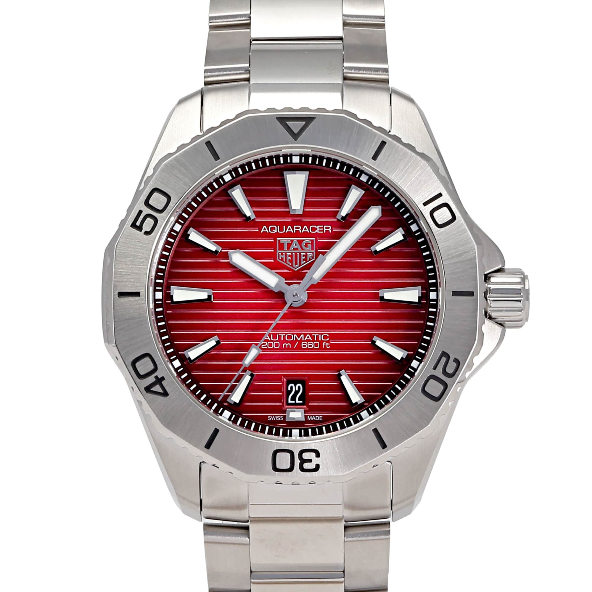 泰格豪雅 Aquaracer Professional 200 Date WBP2114.BA0627 全新手錶男士