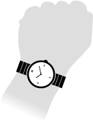 Men's case size 36mm