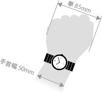 Women's case size 28mm