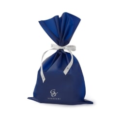 Navy blue bag wrapping