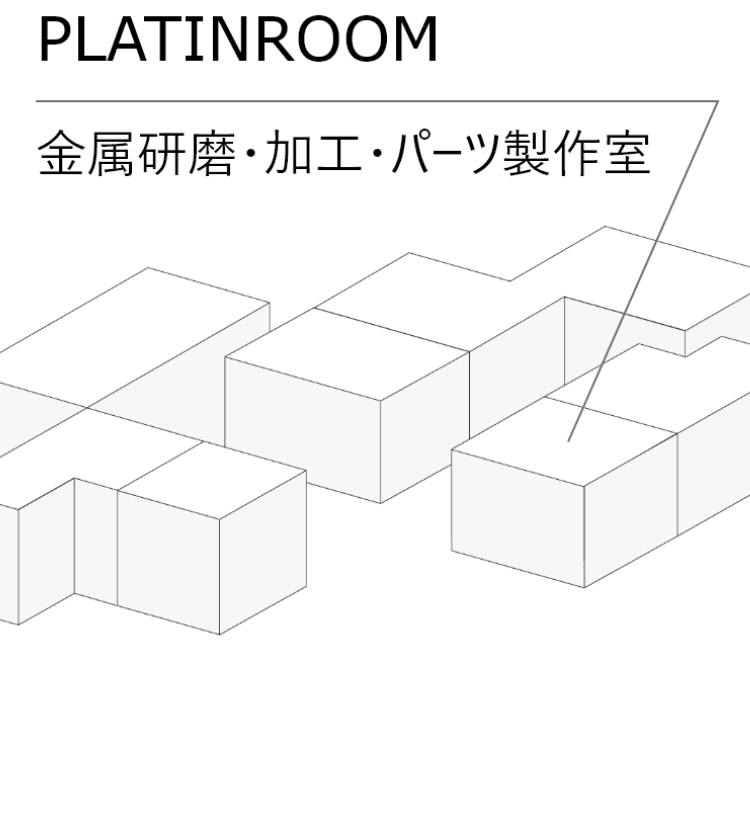 金属の表面処理室